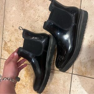 Steve Madden Womens Puddles Ankle Water Resistant Chelsea Boots